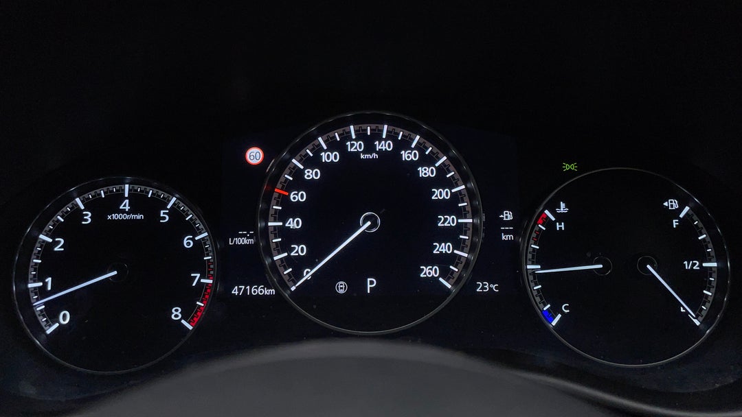 2020 Mazda 3 X20 Astina M Hybrid, Automatic, 47166 km, Odometer View