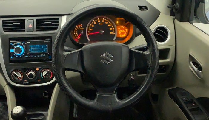 2015 Maruti Celerio VXI CNG, CNG, Manual, 52,929 km, Steering Wheel Close Up