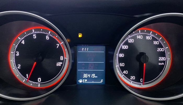2019 Maruti Swift VXI D, Petrol, Manual, 36,459 km, Odometer Image