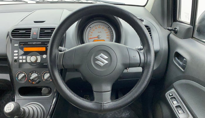 2010 Maruti Ritz LXI, Petrol, Manual, 53,142 km, Steering Wheel Close Up