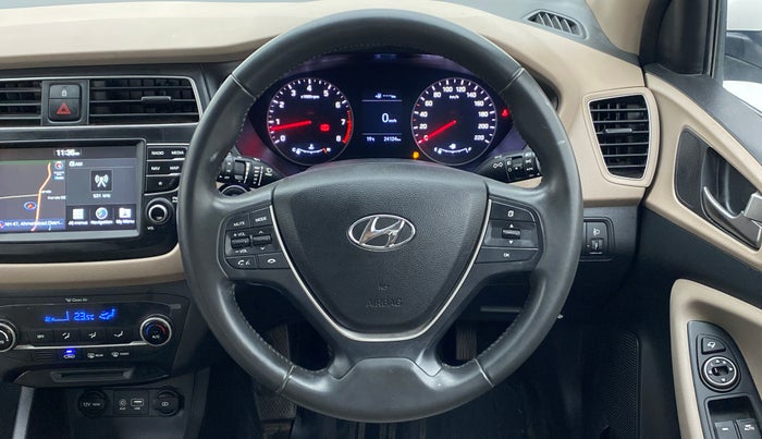 2018 Hyundai Elite i20 ASTA 1.2 (O), Petrol, Manual, 24,193 km, Steering Wheel Close Up