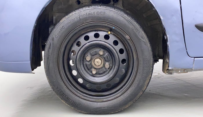 2012 Maruti Wagon R 1.0 VXI, Petrol, Manual, 30,121 km, Left Front Wheel