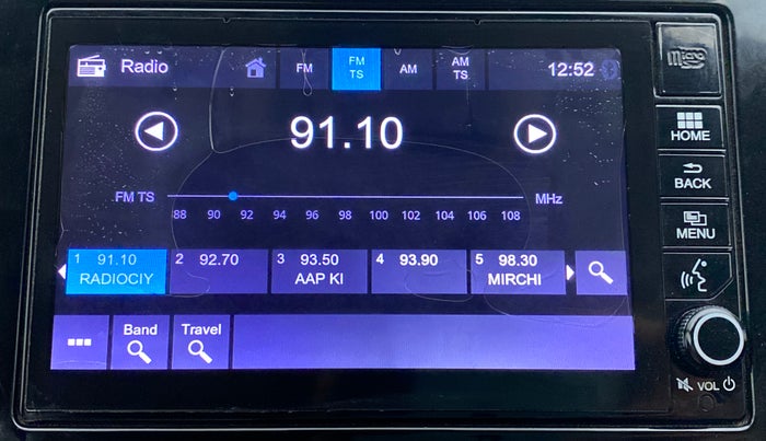 2018 Honda City ZX CVT, Petrol, Automatic, 11,613 km, Infotainment System