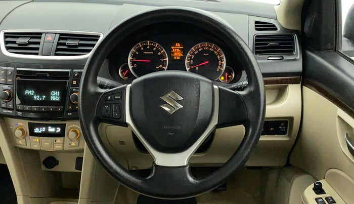 2014 Maruti Swift Dzire ZXI, Petrol, Manual, 16,143 km, Steering Wheel Close Up