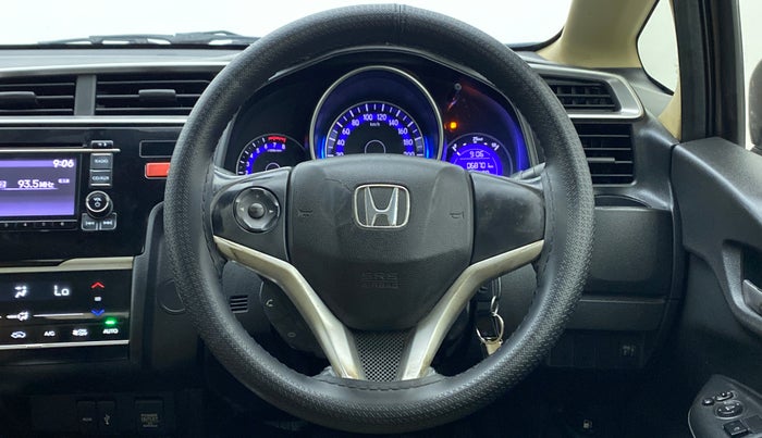 2015 Honda Jazz 1.2 V MT, Petrol, Manual, 68,736 km, Steering Wheel Close Up