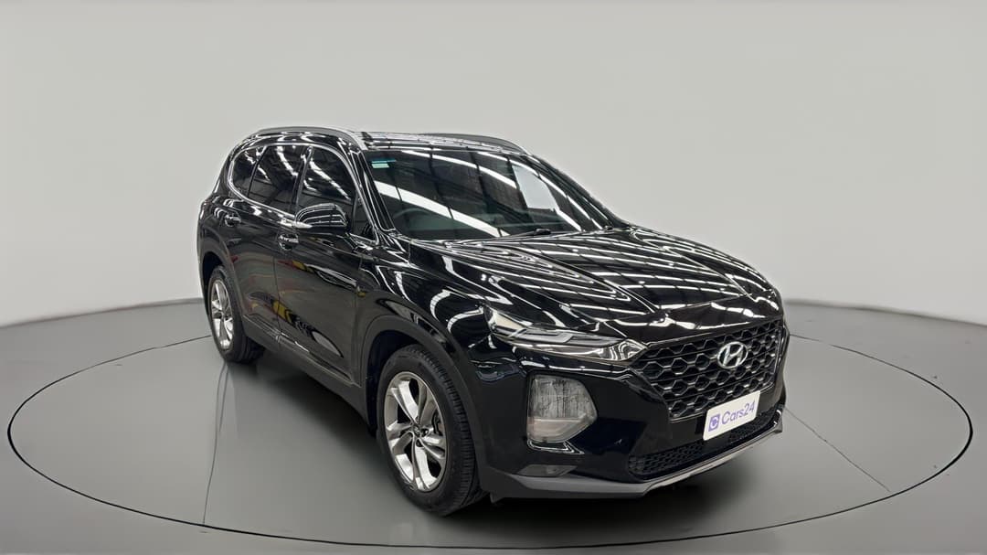 2018 Hyundai Santa Fe Highlander Crdi Dark Burg AWD, Automatic, 143188 km, Right Front Diagonal (45- Degree) View