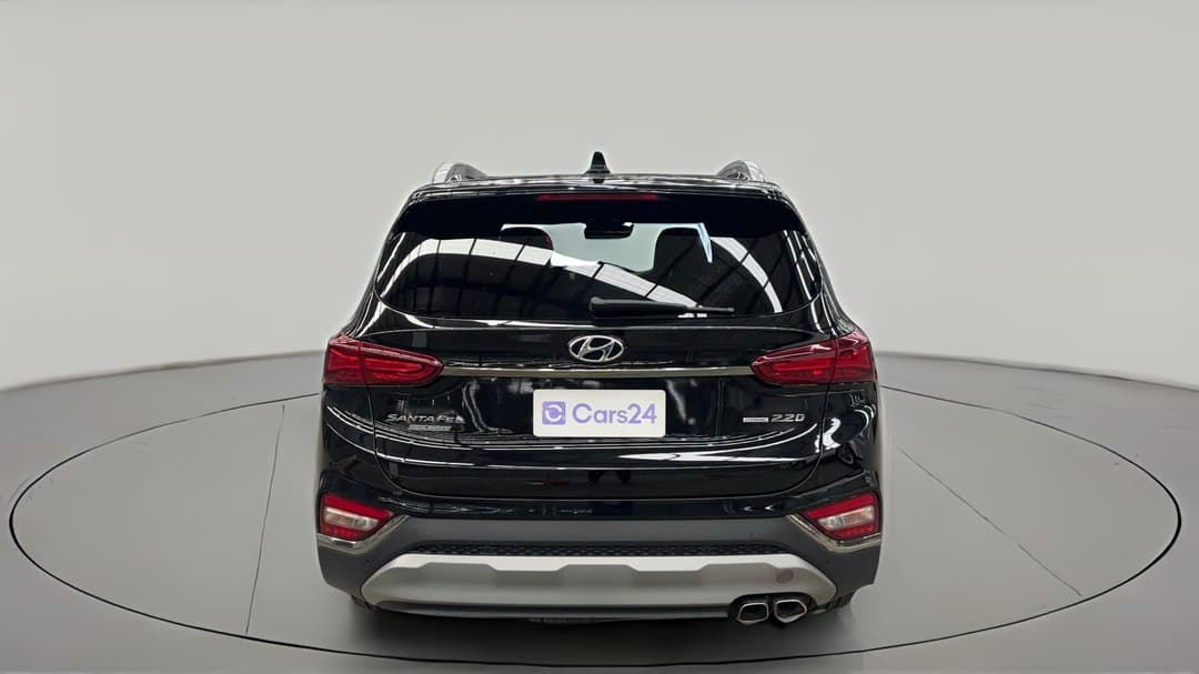 2018 Hyundai Santa Fe Highlander Crdi Dark Burg AWD, Automatic, 143188 km, Back/Rear View