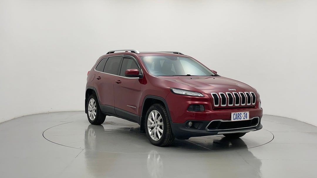 2015 Jeep Cherokee Limited (4x4), Automatic, 84331 km, Right Front Diagonal (45- Degree) View