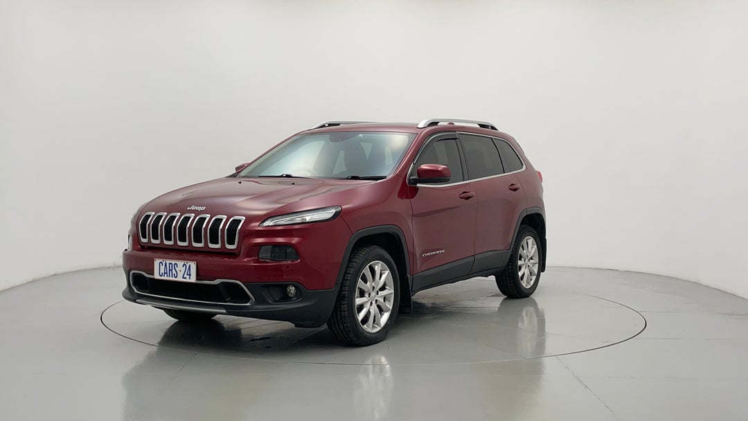 2015 Jeep Cherokee Limited (4x4), Automatic, 84331 km, Left Front Diagonal (45- Degree) View