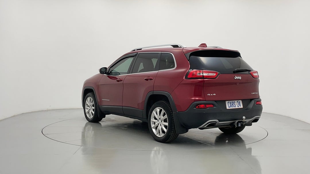 2015 Jeep Cherokee Limited (4x4), Automatic, 84331 km, Left Back Diagonal (45- Degree) View