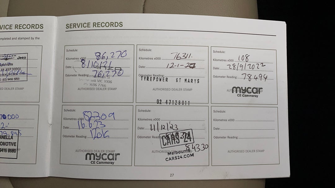 2015 Jeep Cherokee Limited (4x4), Automatic, 84331 km, Service History