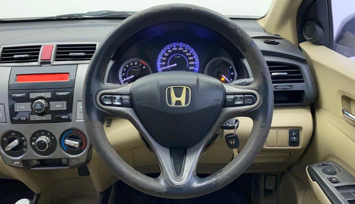 2012 Honda City 1.5L I-VTEC V MT, Petrol, Manual, 1,02,928 km, Steering Wheel Close Up