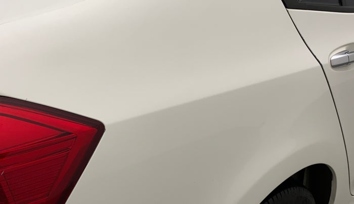 2012 Honda City 1.5L I-VTEC V MT, Petrol, Manual, 1,02,928 km, Right quarter panel - Paint has minor damage