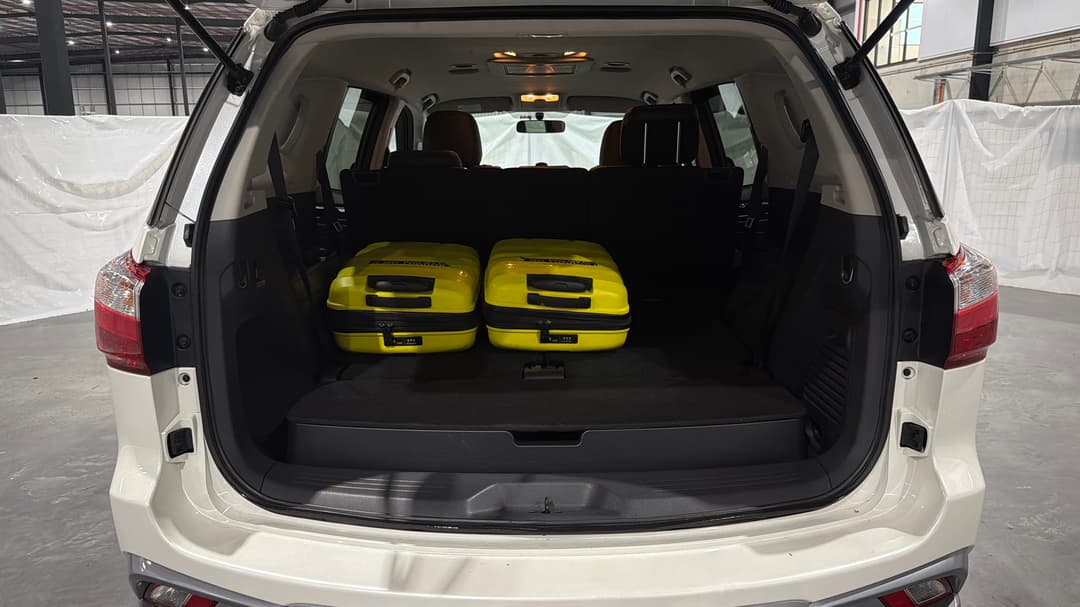 2020 Isuzu MU-X Ls-t (4x2), Automatic, 92789 km, Boot Inside View with Luggage