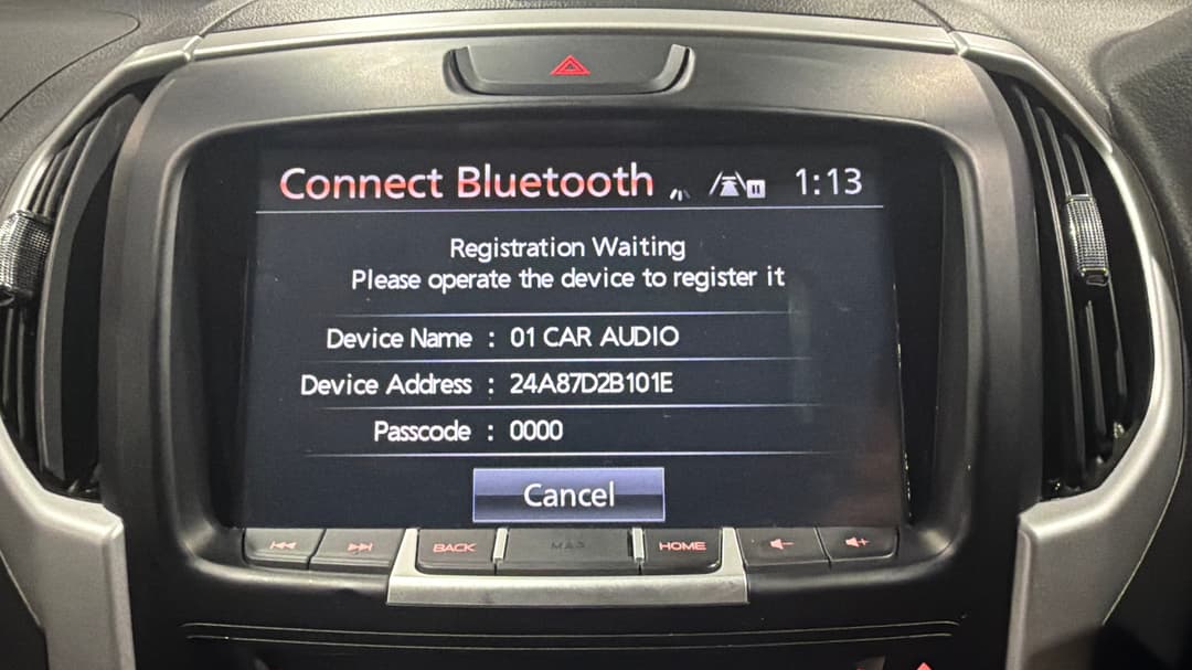 2020 Isuzu MU-X Ls-t (4x2), Automatic, 92789 km, Android/Apple Car Play