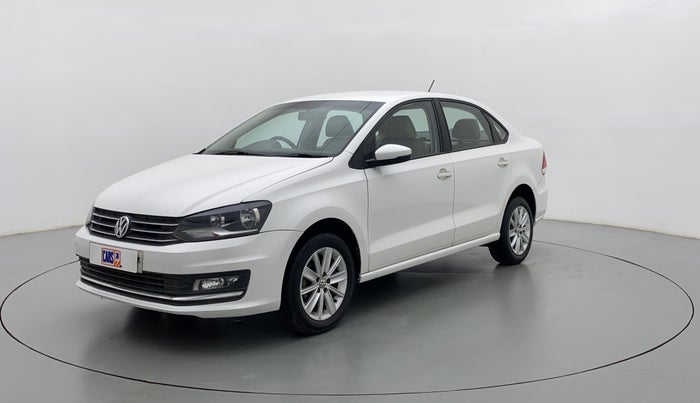 2015 Volkswagen Vento HIGHLINE TDI AT, Diesel, Automatic, 53,921 km, Left Front Diagonal