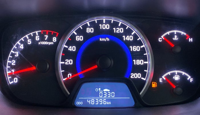 2018 Hyundai Grand i10 MAGNA 1.2 KAPPA VTVT, Petrol, Manual, 48,603 km, Odometer Image