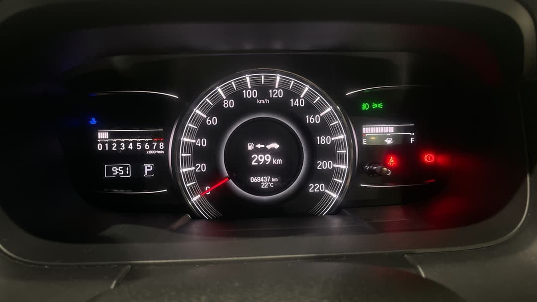2019 Honda Odyssey Vti-l, Automatic, 68437 km, Odometer View