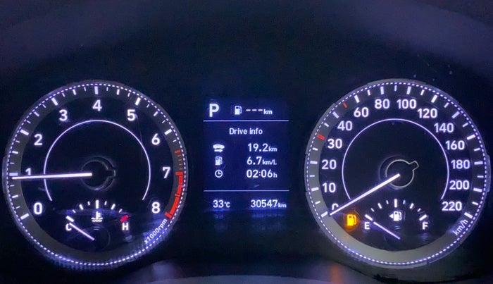 2019 Hyundai VENUE SX PLUS 1.0 TURBO DCT, Petrol, Automatic, 30,547 km, Odometer Image