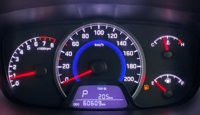 2014 Hyundai Grand i10 ASTA 1.2 AT VTVT, Petrol, Automatic, 60,879 km, Odometer Image