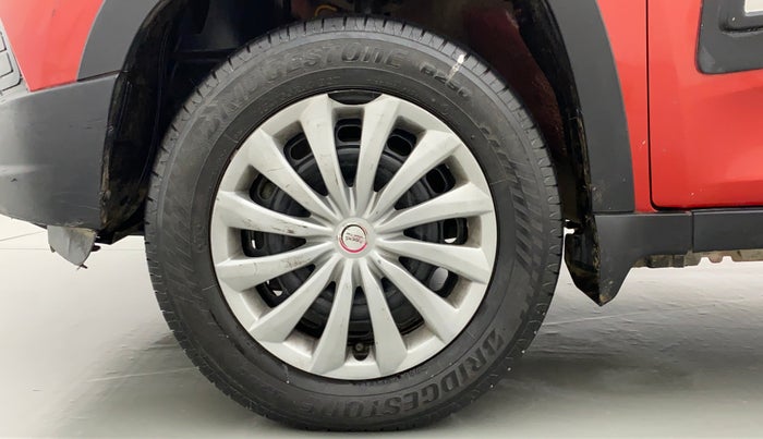 2016 Mahindra Kuv100 K4+ 6 STR, Petrol, Manual, 26,143 km, Left Front Wheel