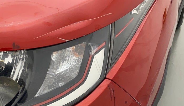 2016 Mahindra Kuv100 K4+ 6 STR, Petrol, Manual, 26,143 km, Left headlight - Minor scratches
