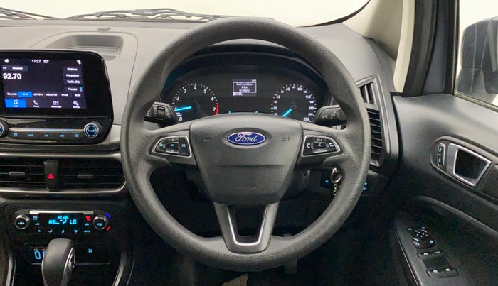2017 Ford Ecosport TREND + 1.5L PETROL AT, Petrol, Automatic, 87,736 km, Steering Wheel Close Up
