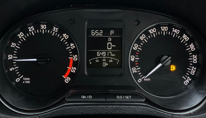 2018 Skoda Rapid Style 1.5 TDI AT, Diesel, Automatic, 65,259 km, Odometer Image