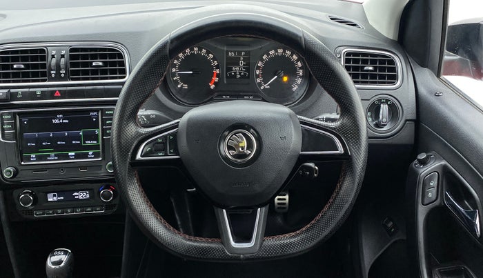 2018 Skoda Rapid Style 1.5 TDI AT, Diesel, Automatic, 65,259 km, Steering Wheel Close Up