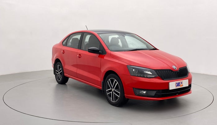 2018 Skoda Rapid Style 1.5 TDI AT, Diesel, Automatic, 65,259 km, Right Front Diagonal