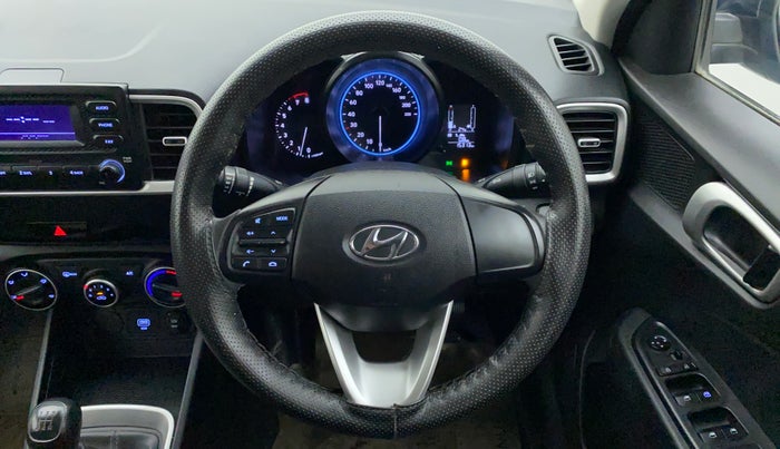 2019 Hyundai VENUE S MT 1.2 KAPPA, Petrol, Manual, 15,371 km, Steering Wheel Close Up
