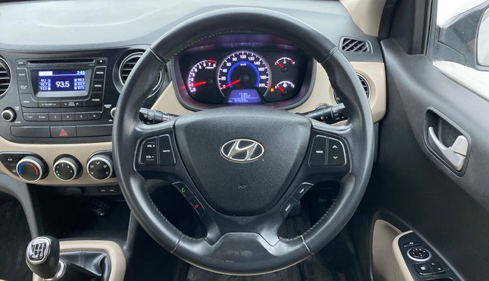 2015 Hyundai Grand i10 ASTA 1.2 VTVT, Petrol, Manual, 94,733 km, Steering Wheel Close Up