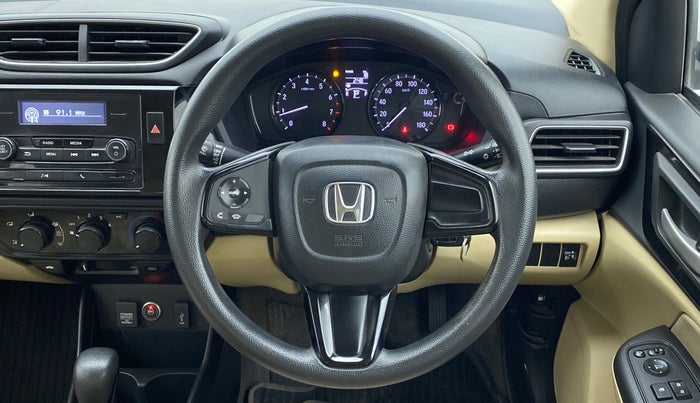 2018 Honda Amaze 1.2 SAT I VTEC, CNG, Automatic, 94,037 km, Steering Wheel Close Up