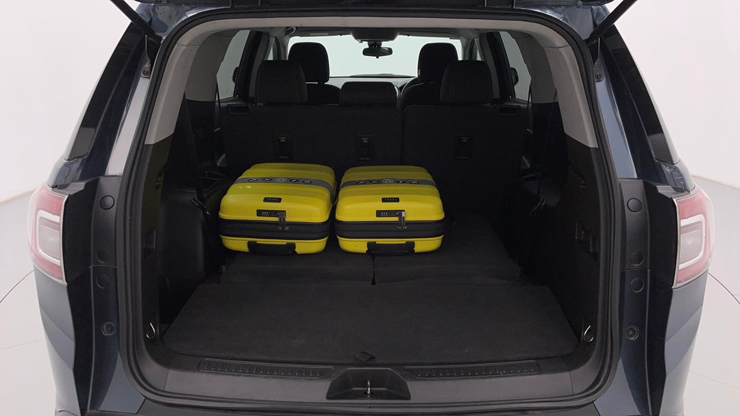 Boot Inside View with Luggage