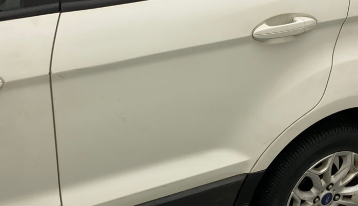 2016 Ford Ecosport TITANIUM 1.5L PETROL AT, Petrol, Automatic, 24,306 km, Rear left door - Minor scratches