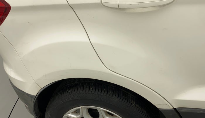 2016 Ford Ecosport TITANIUM 1.5L PETROL AT, Petrol, Automatic, 24,306 km, Right quarter panel - Minor scratches