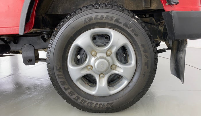 2018 Mahindra Thar CRDE 4X4 BS IV, Diesel, Manual, 19,767 km, Left Rear Wheel