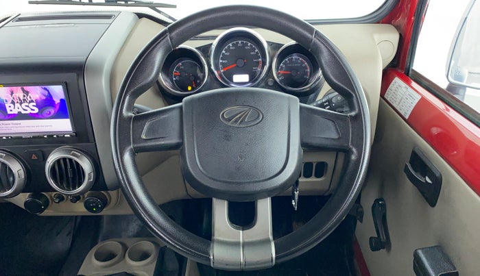 2018 Mahindra Thar CRDE 4X4 BS IV, Diesel, Manual, 19,767 km, Steering Wheel Close Up