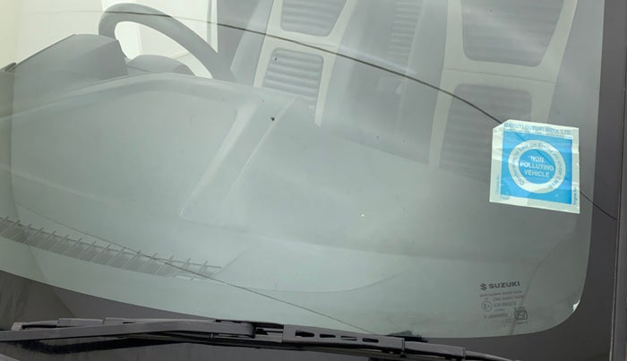 2022 Maruti New Wagon-R LXI 1.0, Petrol, Manual, 13,984 km, Front windshield - Minor spot on windshield