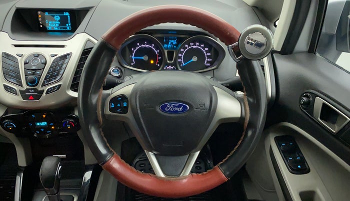 2017 Ford Ecosport TITANIUM + 1.5L PETROL AT, Petrol, Automatic, 41,454 km, Steering Wheel Close Up