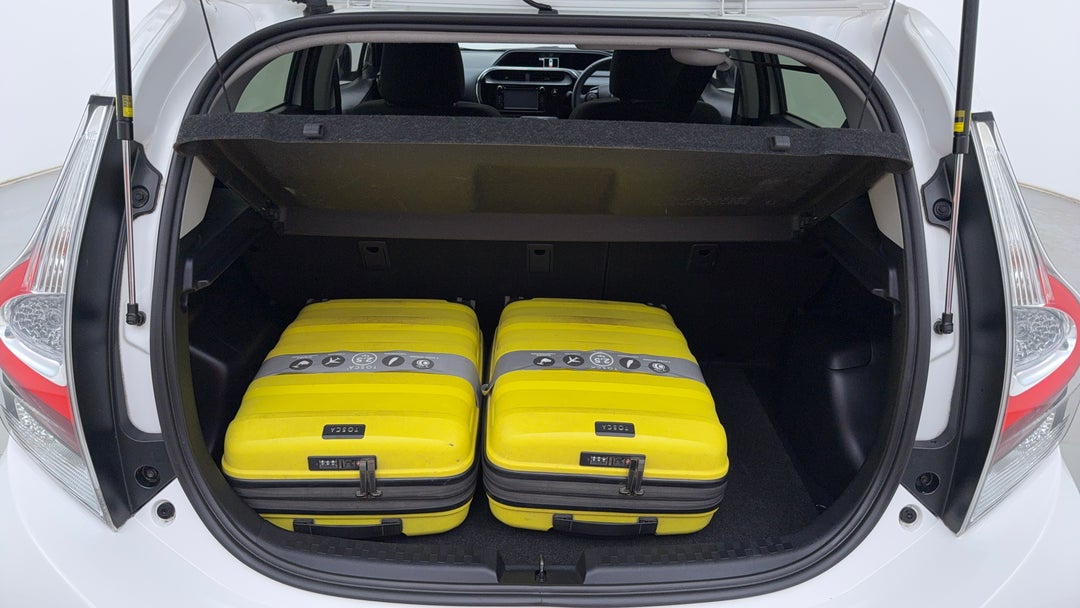 Boot Inside View with Luggage