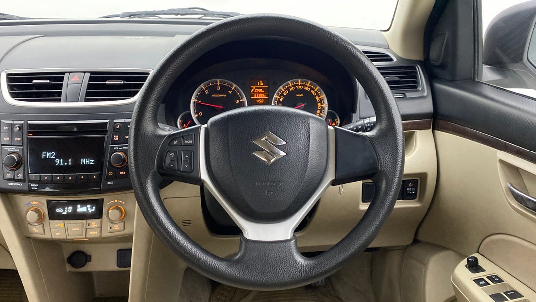 Steering Wheel Close Up