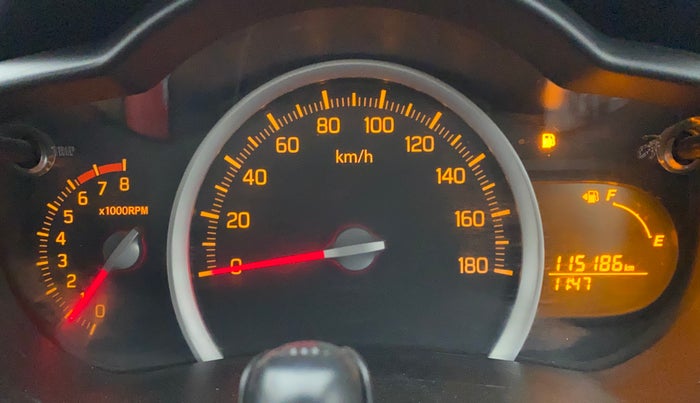 2018 Maruti Celerio ZXI, Petrol, Manual, 1,15,186 km, Odometer Image