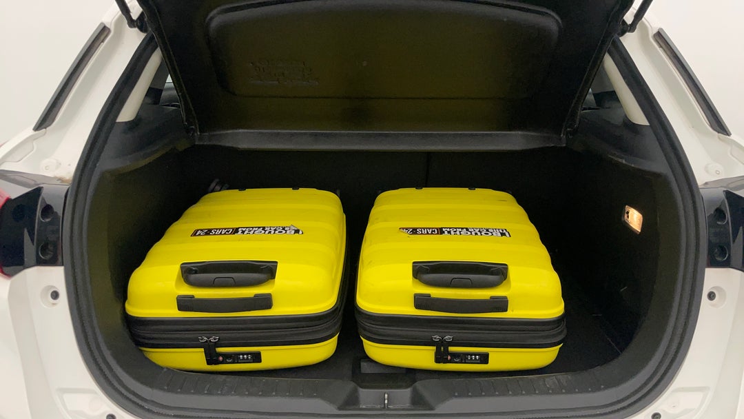 Boot Inside View with Luggage