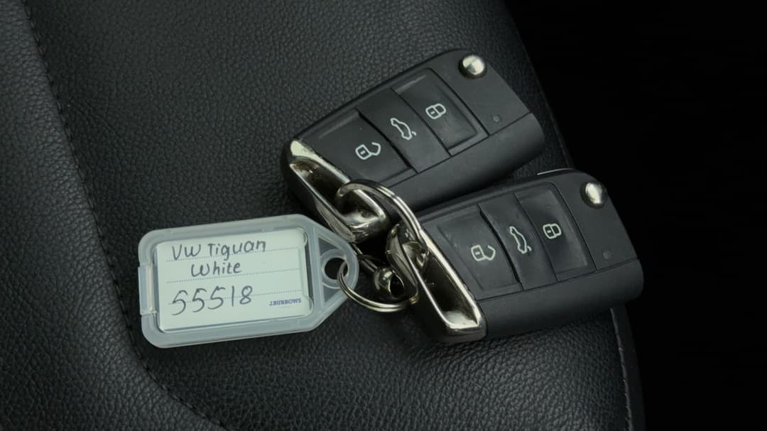 2018 Volkswagen Tiguan Allspace 162 Tsi Highline, Automatic, 98368 km, Key Close-up