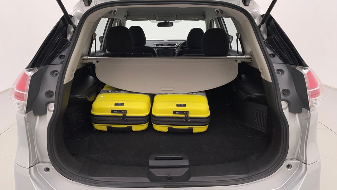 Boot Inside View with Luggage
