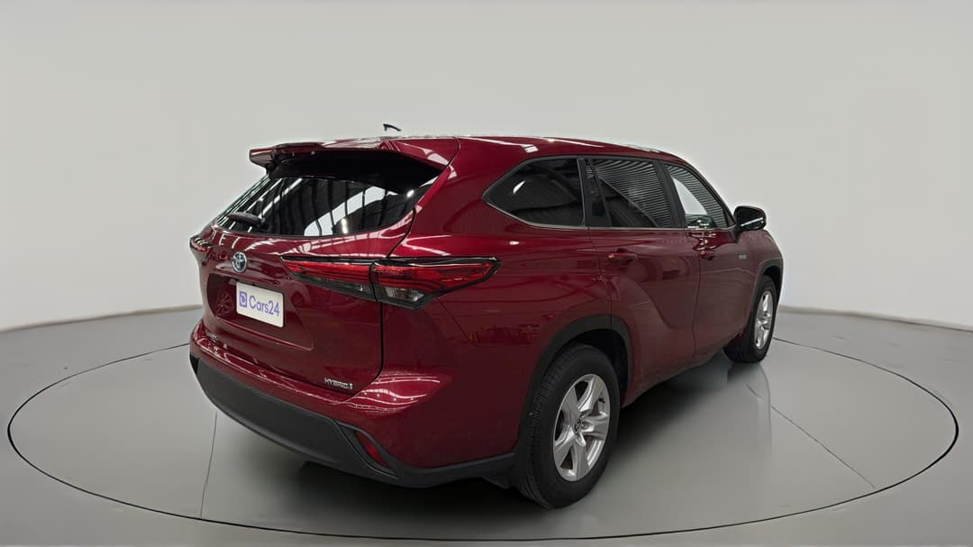 2023 Toyota Kluger Gx Hybrid AWD, Automatic, 26165 km, Right Back Diagonal (45- Degree) View