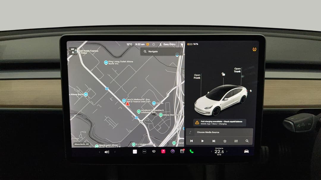 2021 Tesla Model 3 Performance, Automatic, 78643 km, Infotainment System