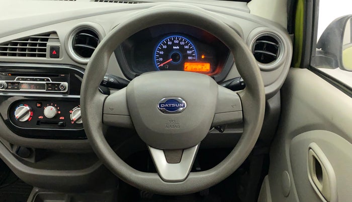 2016 Datsun Redi Go S, Petrol, Manual, 63,912 km, Steering Wheel Close Up