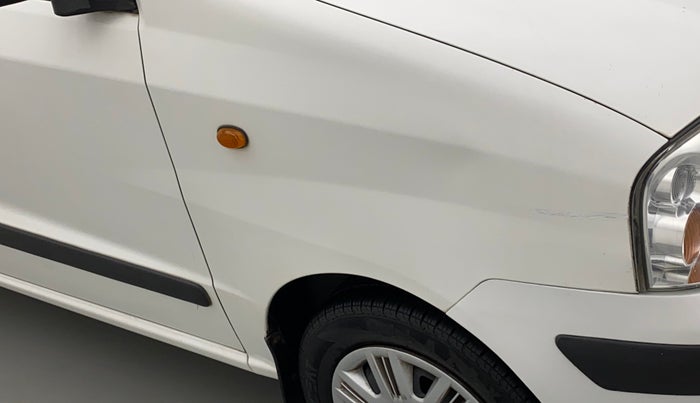 2014 Hyundai Santro Xing GLS PLUS AUDIO, Petrol, Manual, 1,07,067 km, Right fender - Slight discoloration